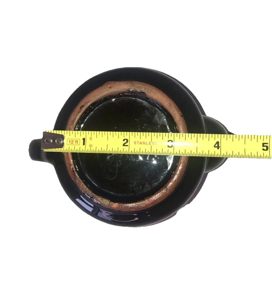 Redware Canada Round Teapot Black Tea Coffee Pot