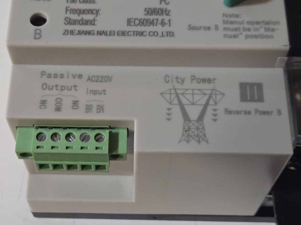 ☀️ 🏡 Double Power Automatic Transfer Switch 100A 4P Changeover Switch