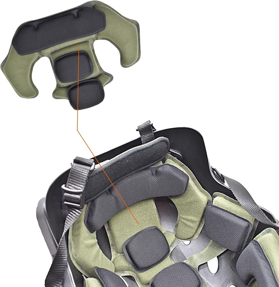 Internal Memory Foam Pads Helmet Lining Tactical Airsoft Helmet Padding kit Repl