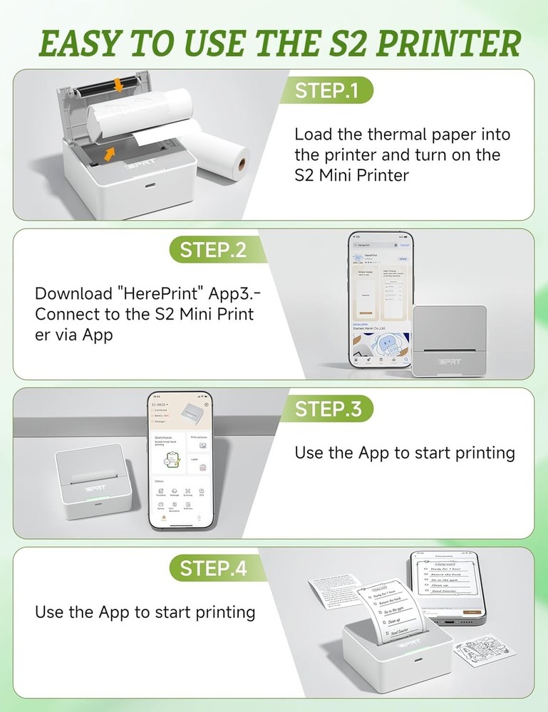 User-Friendly Portable Sticker Printer for Creating Custom Labels on the Go