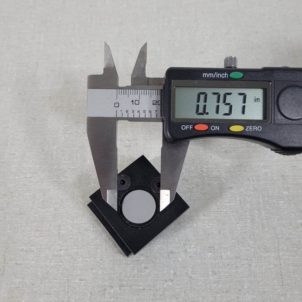 Adjustable 2-axis 0.75" Diameter Optical Mirror Mount Tilt X-Y Stage