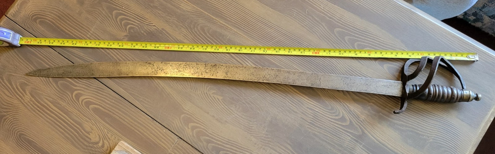 Mexican-Civil War Era Blacksmith Made Sword Used Free Shipping