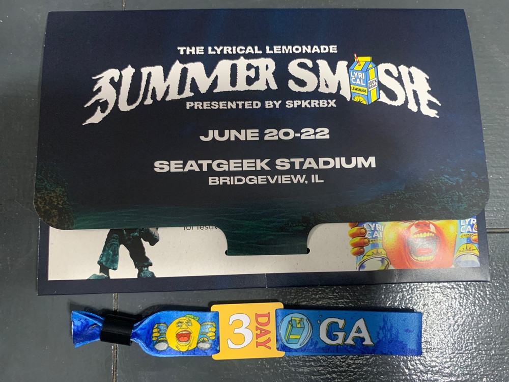 The Lyrical Lemonade Summer Smash Wristbands