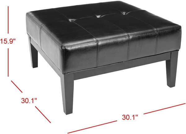 Safavieh Fulton Square Cocktail Ottoman, Reduced Price 2172705442 HUD8238B