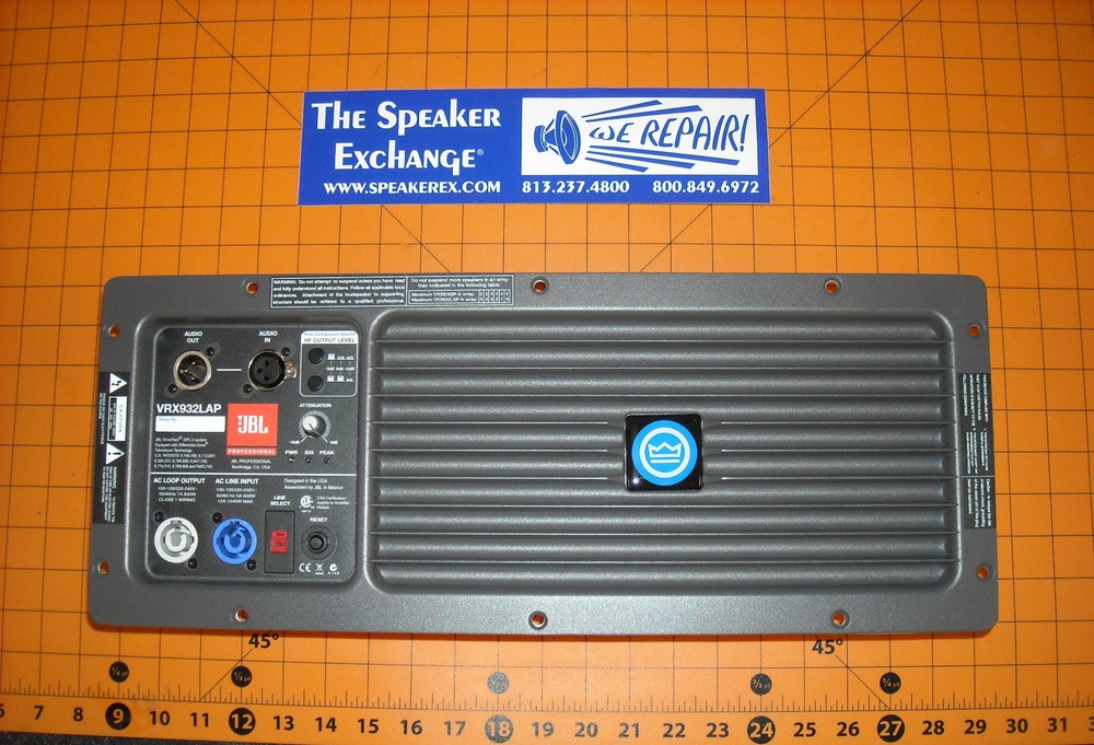 JBL VRX932LAP Complete Amplifier Assembly 363679-004X