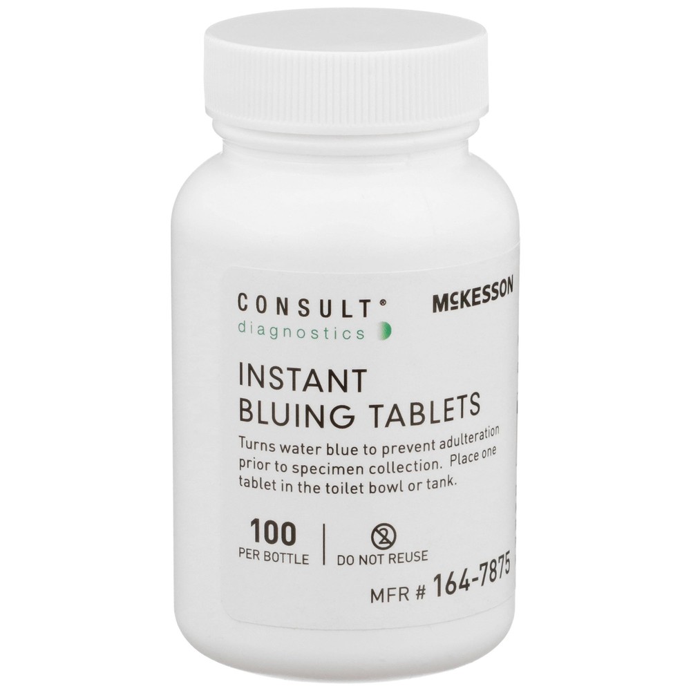 McKesson Consult Instant Bluing Tablets 164-7875 - (100 Ct)
