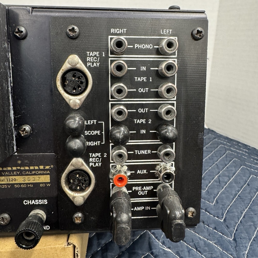 MARANTZ 1120 CONSOLE STEREO AMPLIFIER - SERVICED - CLEANED - TESTED