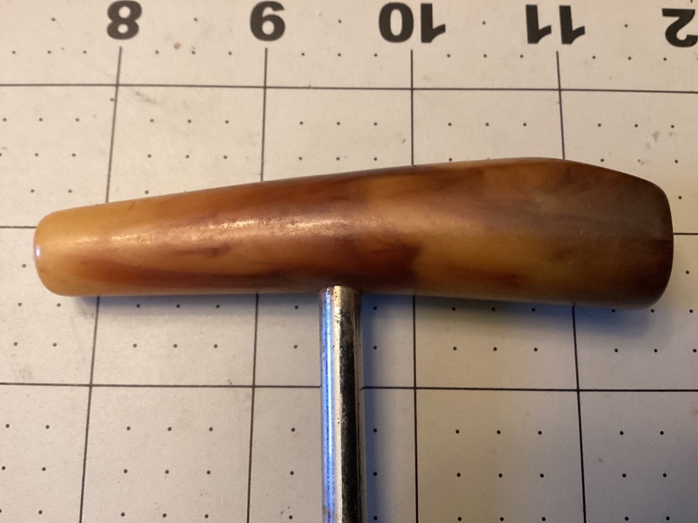 Vintage Bakelite Butterscotch Corkscrew