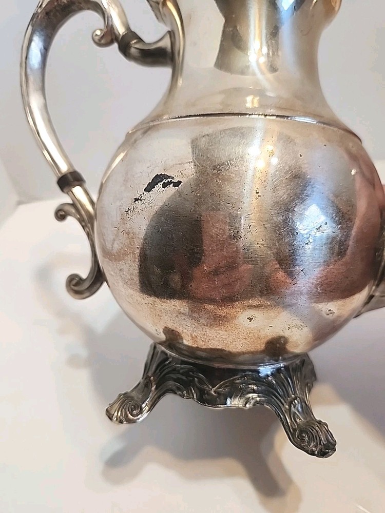 VTG Silver-Plated F.B. Rogers Coffee Pot Tea pot classic elegant medium SZ READ