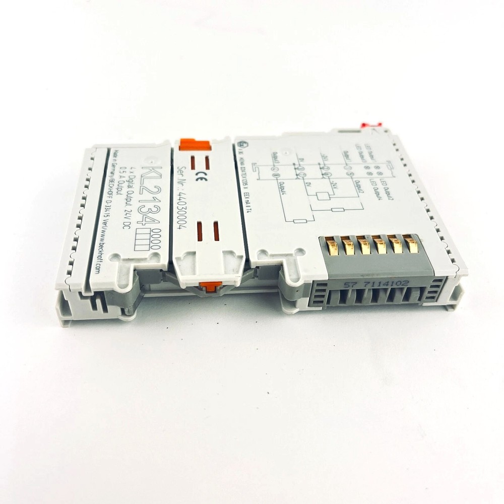 Beckhoff KL2134 Digital Output Module 4-Channel 24 V DC New