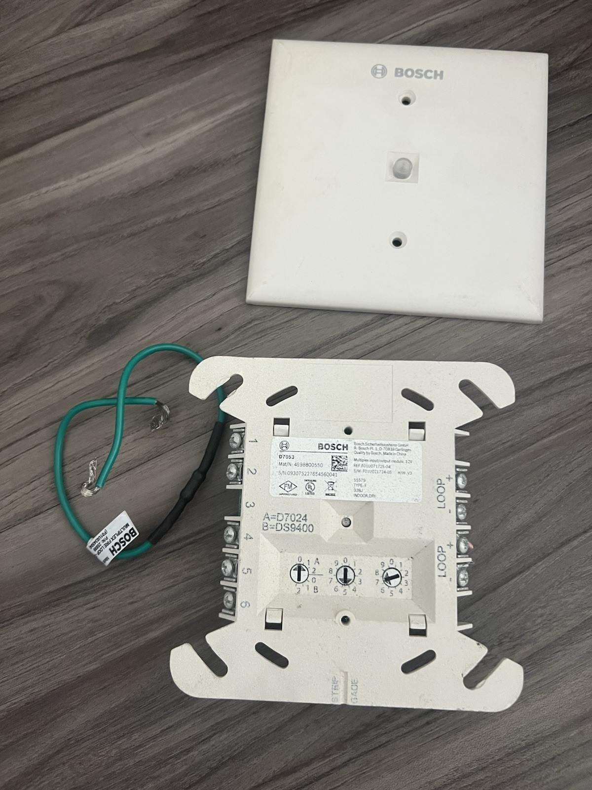 Bosch D7053 Fire Safety Multiplex Input Output Module - USED