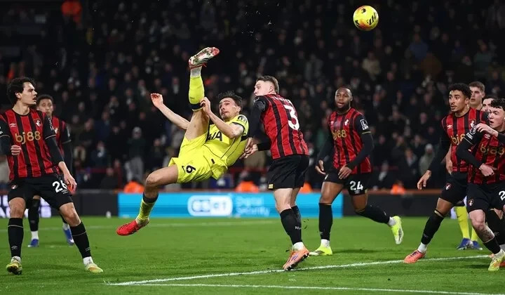 Bournemouth 3-2 Tottenham 7-1-26 PL Full  match DVD