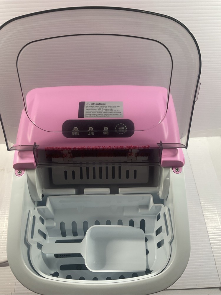 Portable Ice Maker Pink
