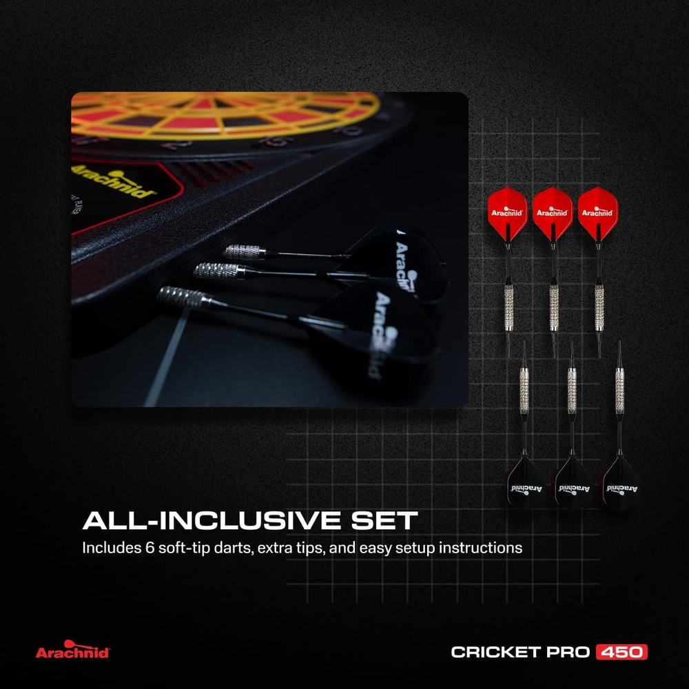 Cricket Pro 450 Electronic Dartboard