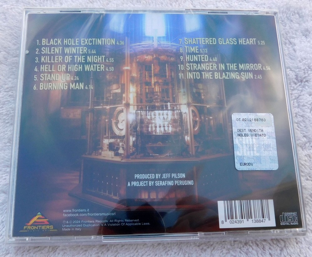 The End Machine The Quantum Phase cd SIGNED cd booklet George Lynch Jeff Pilson