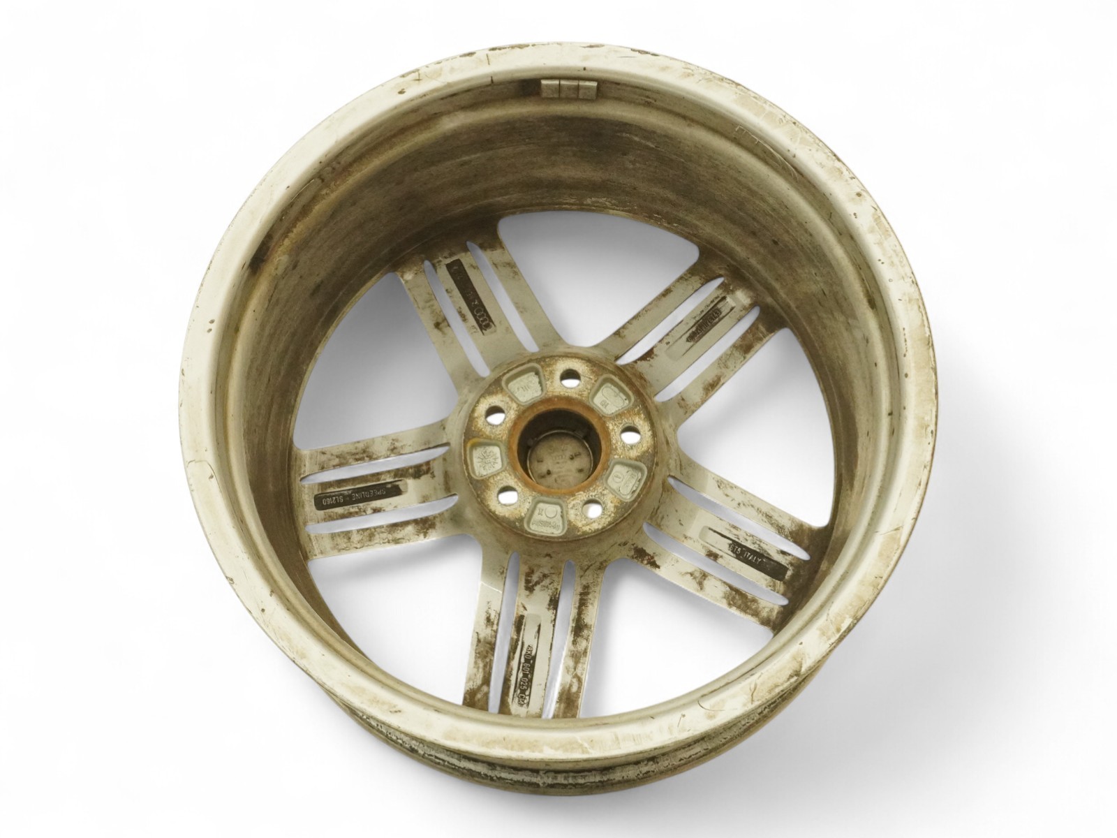 09-16 Audi S4 B8 Wheel Rim F42 5 Triple Spoke 19X8.5J 5-112Mm Et43 8K0601025cm