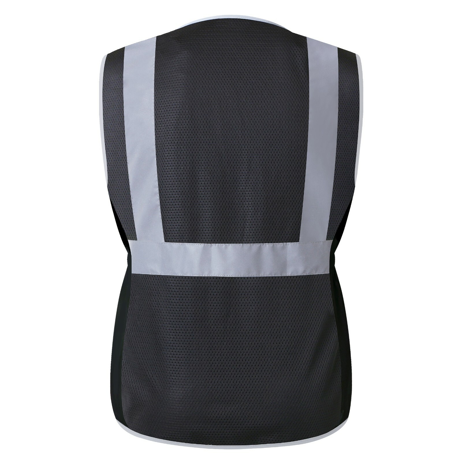 High Visibility Women Safety Vest Reflective Breathable Mesh Work Vest For Lady