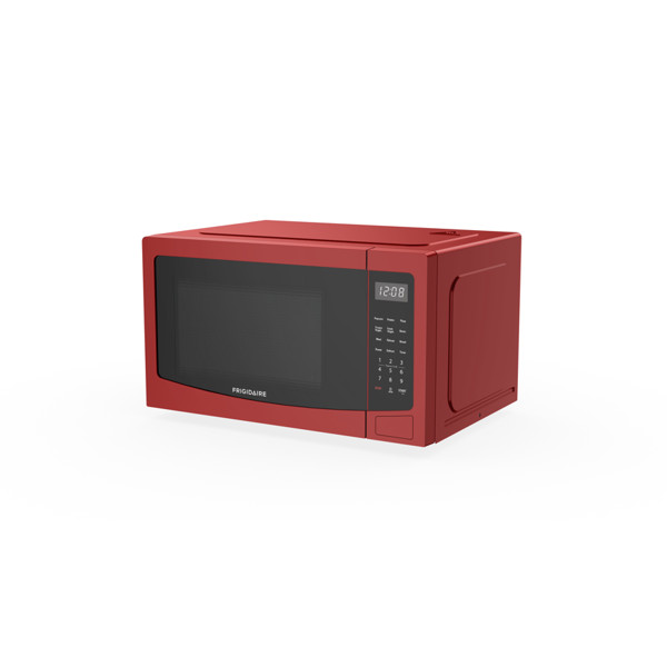 Frigidaire 0.9 Cu Ft Red Countertop Microwave Oven Compact & Powerful Microwave