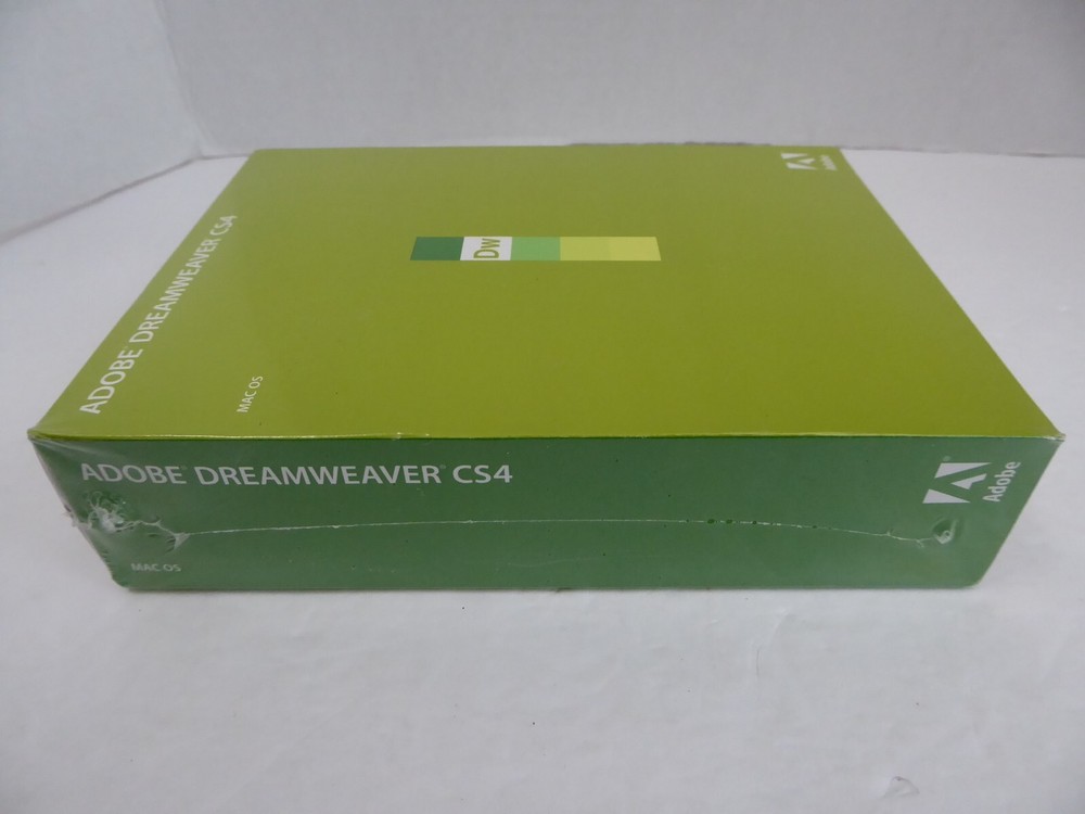 NEW Adobe Dreamweaver CS4 (MAC OS) Version Sealed Software