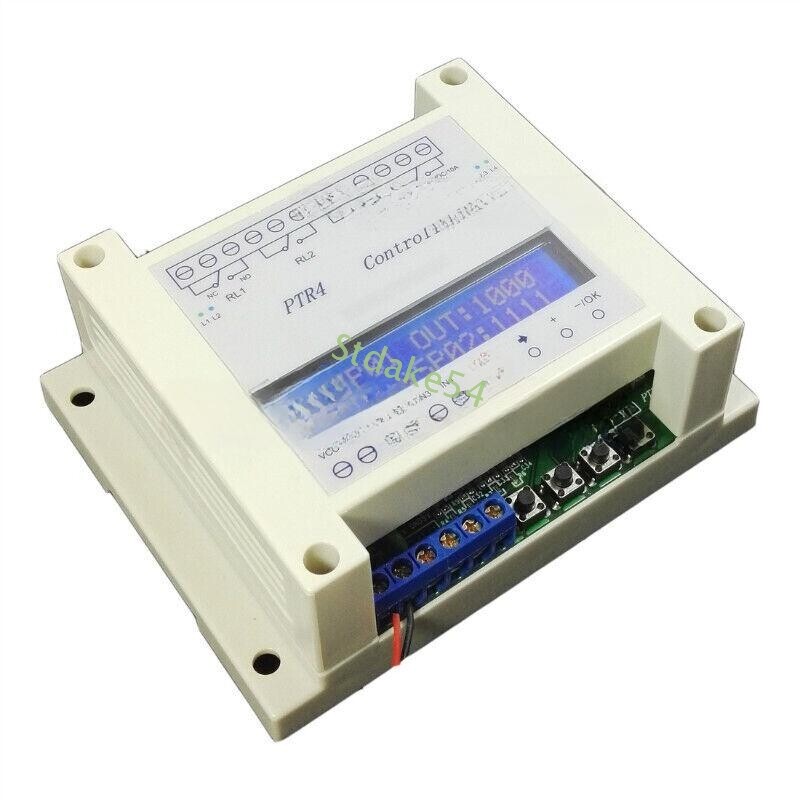 Four programmable time relay-99step multi-channel timer ModuleController PTR4-SP