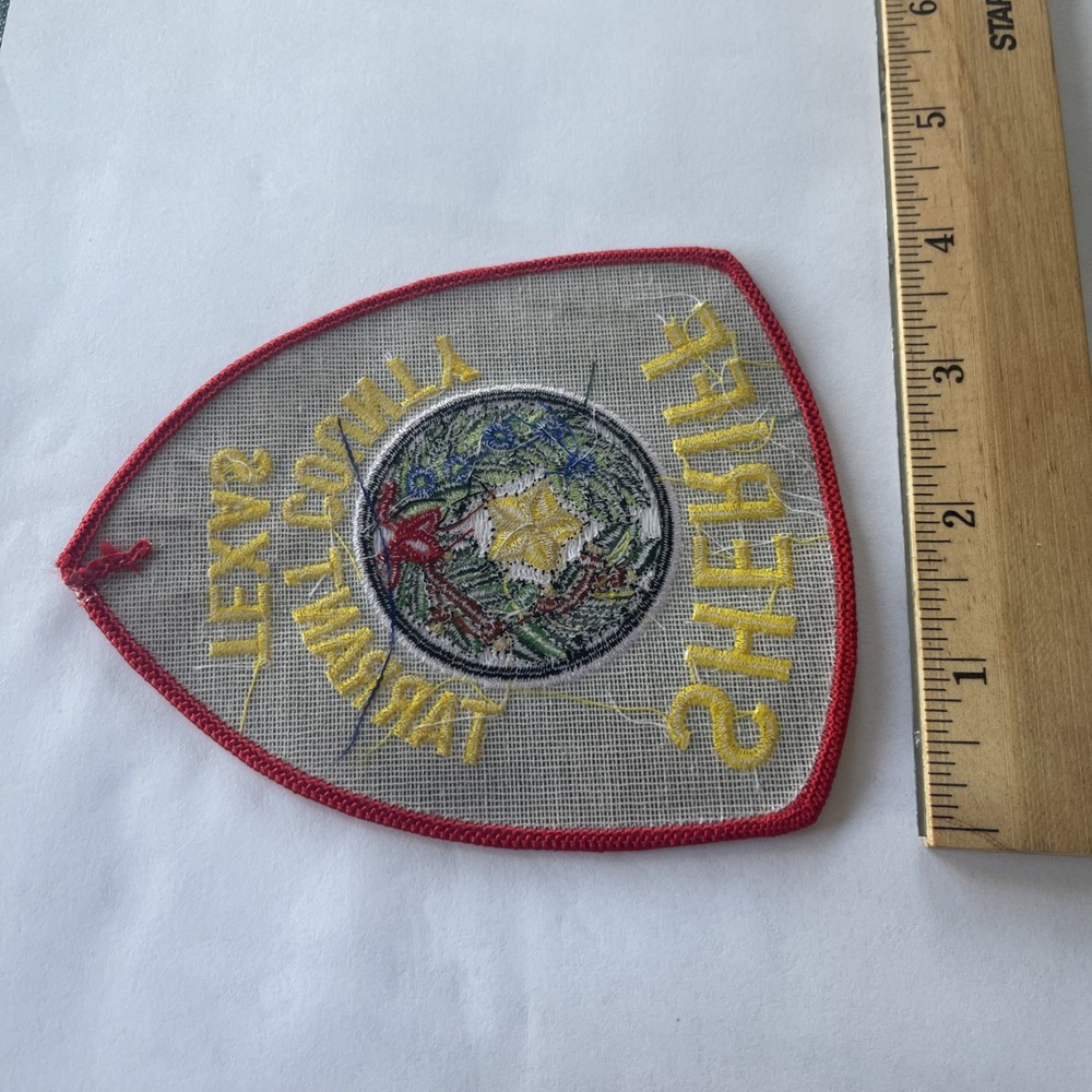 Tarrrant County Texas Sheriff Collector Patch