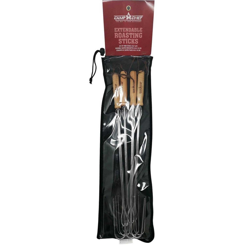 Camp Chef Extendable Safety Roasting Sticks (4-Pack): SRS4E