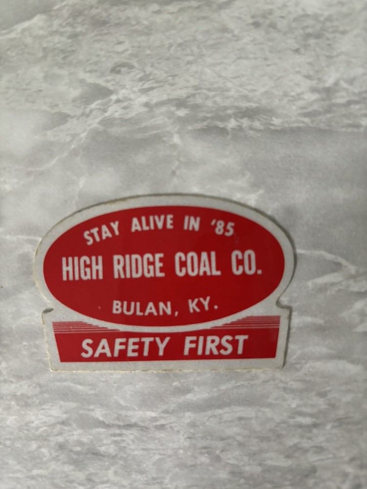 NICE COAL MINING STICKER Older Coal Company