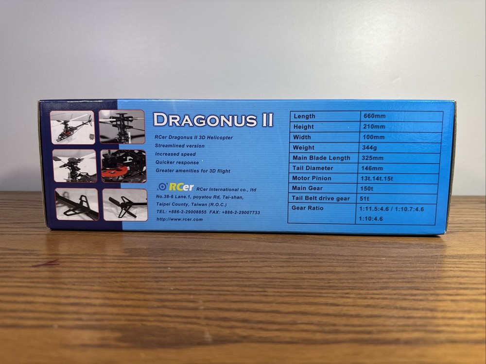 RCer DRAGONUS II RCR500