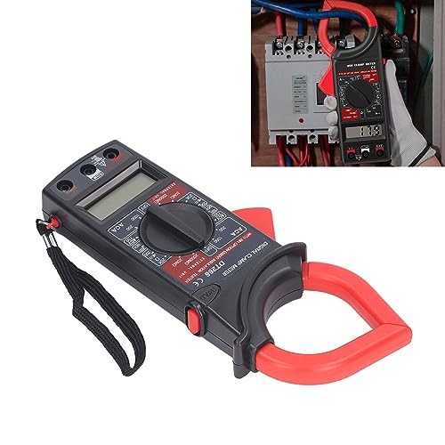 Digital Clamp Meter AC DC Auto Range Clamp Multimeter w/Beeper 1000A Voltage