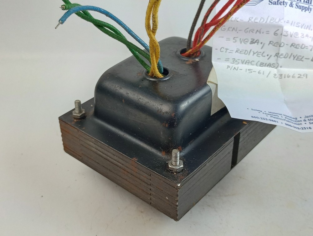 1 15-61/8316629 Power Transformer -Tests Good
