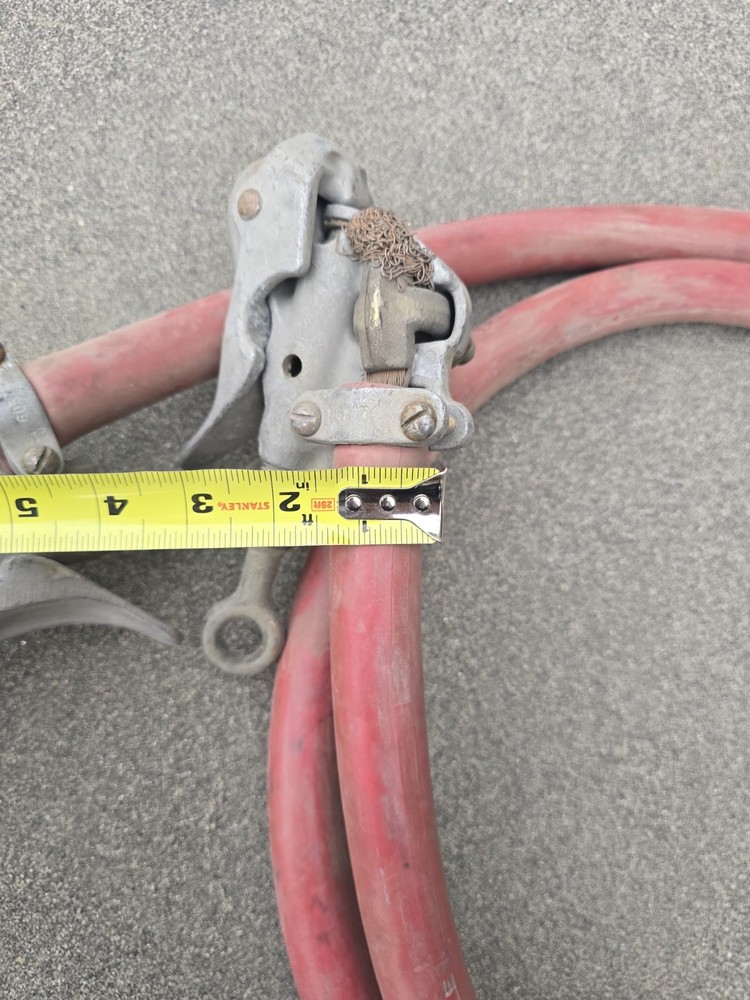 10' heavy-duty electrical grounding Set