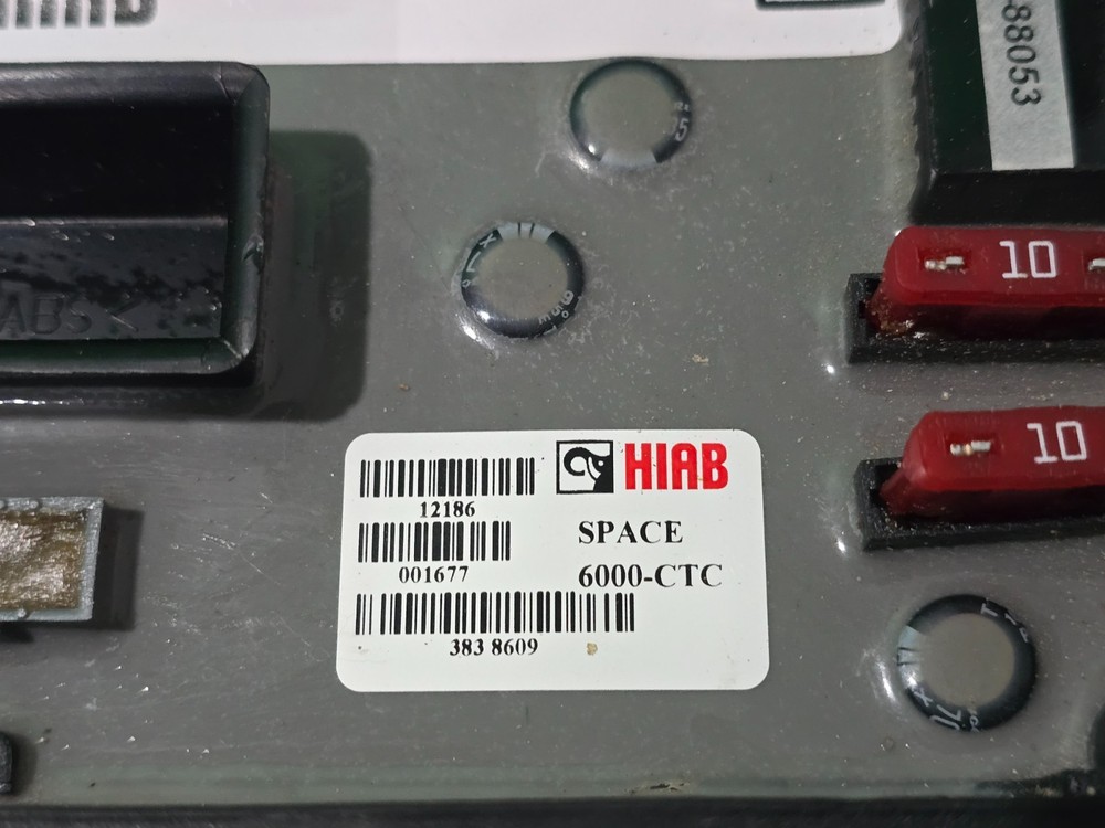 HIAB Computer SPACE 6000-CTC Control crane plate Unit 383 8609