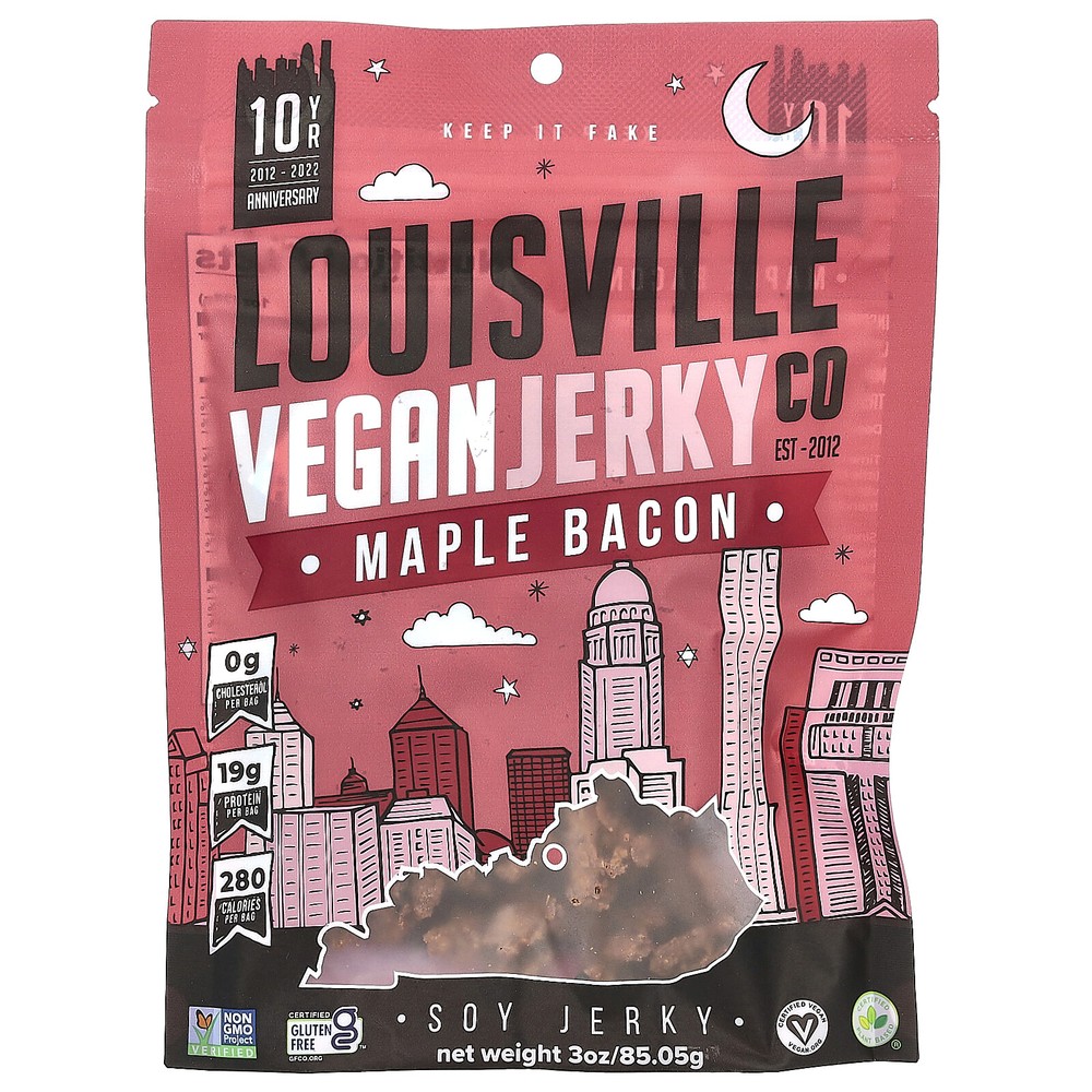 Soy Jerky, Maple Bacon, 3 oz (85.05 g)
