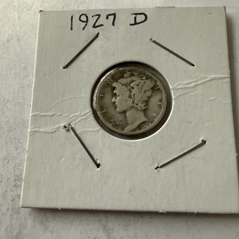 1927 d mercury dime