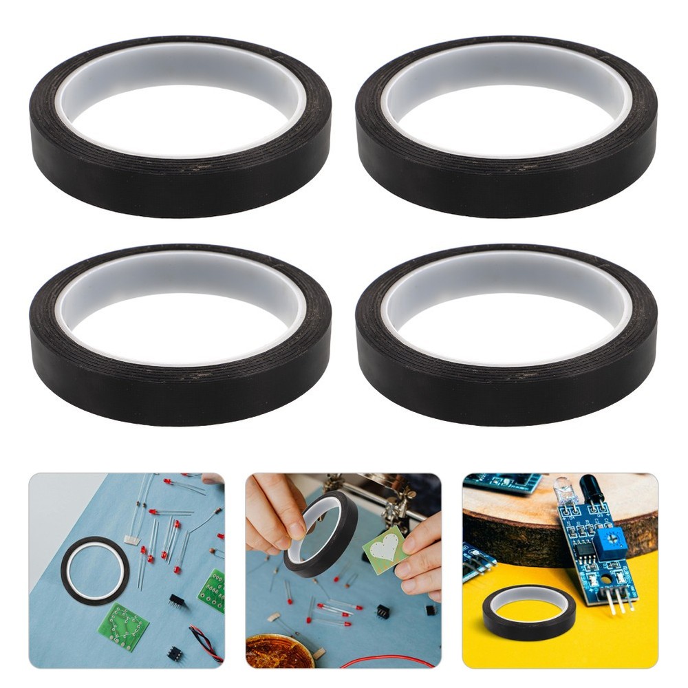 4 Rolls Anti-static Tape Marking Esd Caution Label