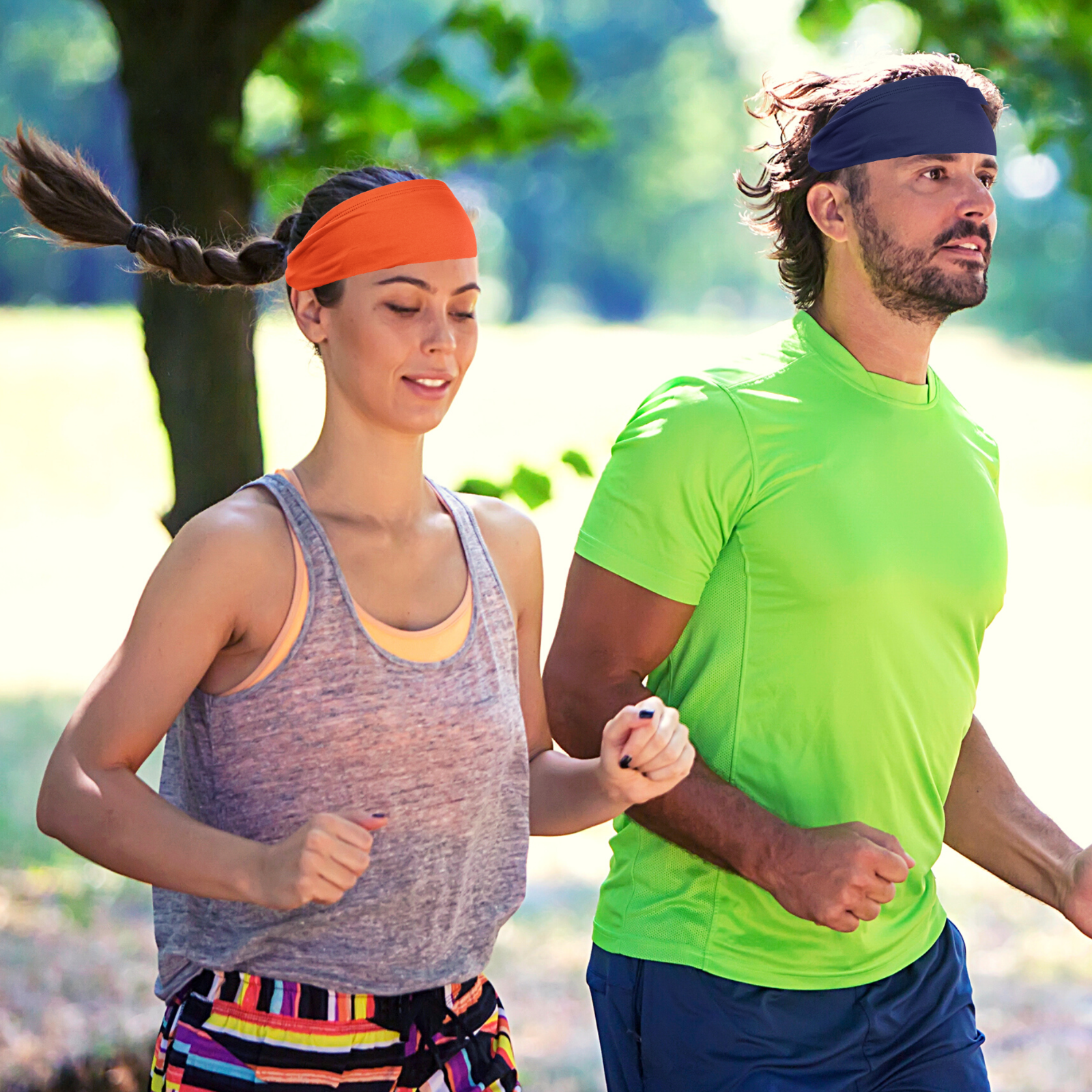 Sport Headband Men Women Head Sweatband Sweat Hair Band Gym Stretch Hair Wrap