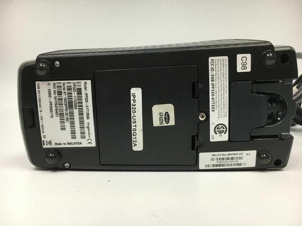 Ingenico iPP320 card reader NO AC ADAPTER