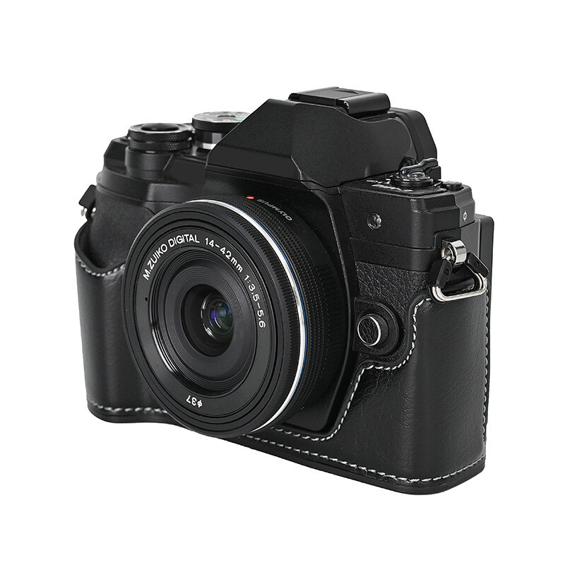 Leather Half Case E-M10 Mark IV EM10M4 Camera