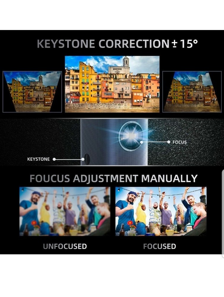 Smonet Smart Mini Projector good quality.