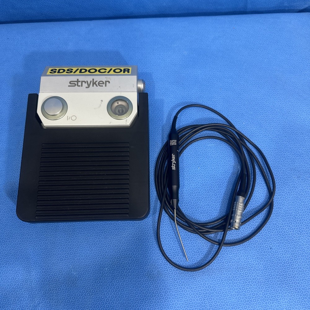 Stryker 5452-100 & 5452-007 S2 Mini Drill & Footswitch