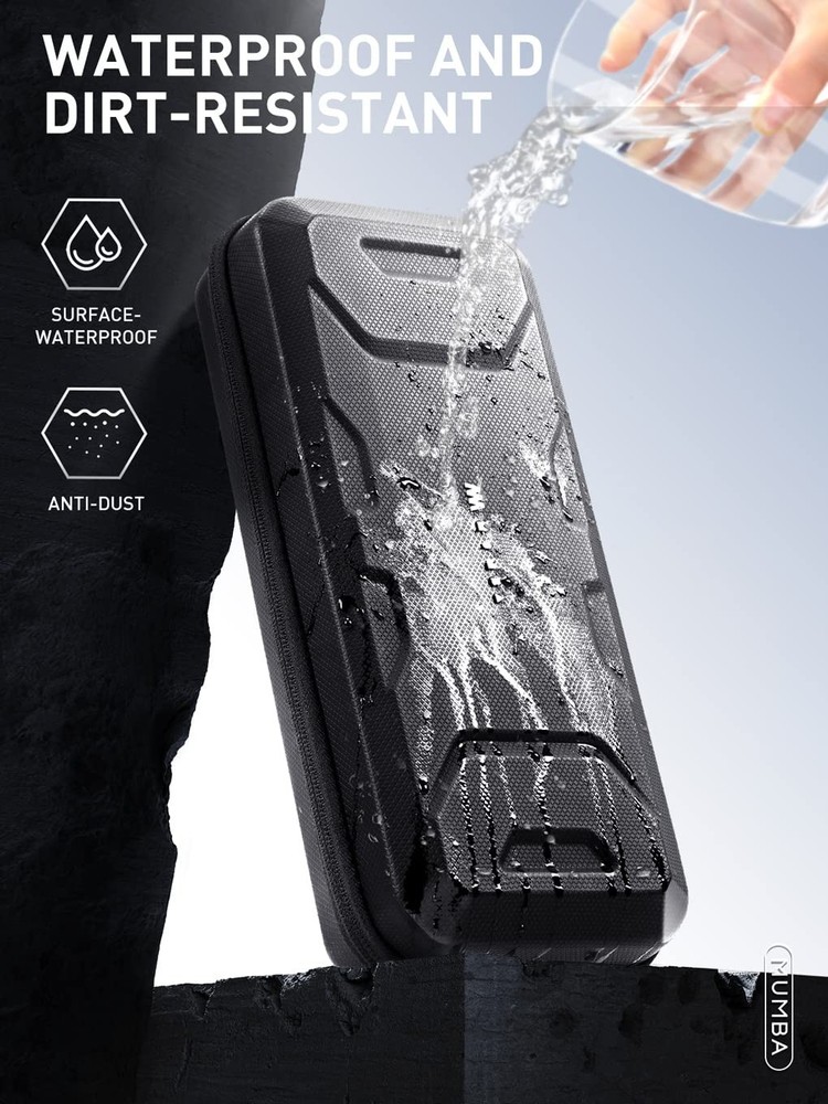 Mumba Carrying Case Compatible with Steam Deck Case, Black