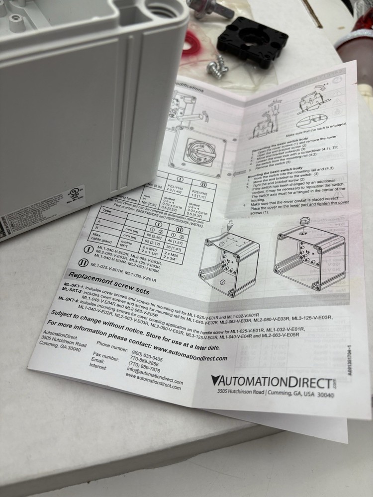 PCE ML2-063 6602680000 Switch Enclosure