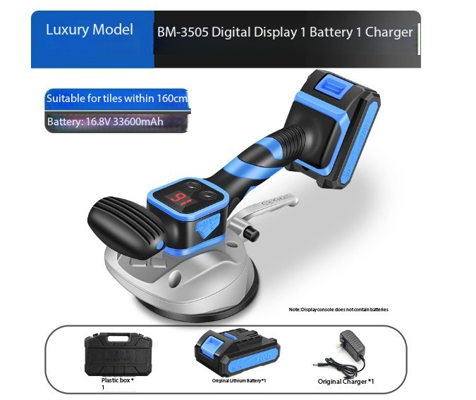 Ceramic Tile Tiling Machine Floor Tiling Vibrator Wall Tile Tiling Tool Lithium