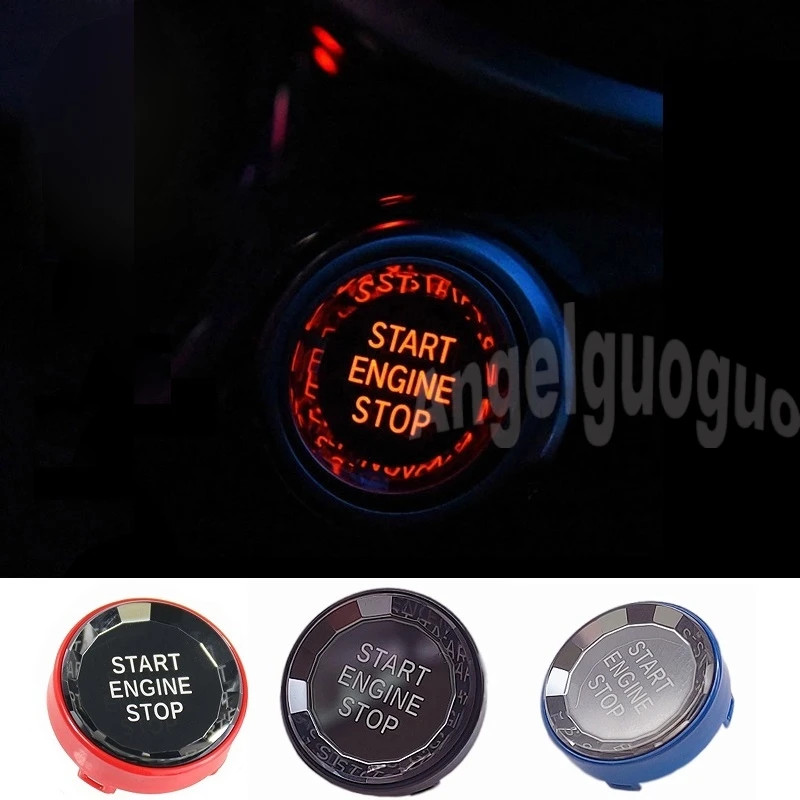 Car Engine Start Stop Switch Button Stickers