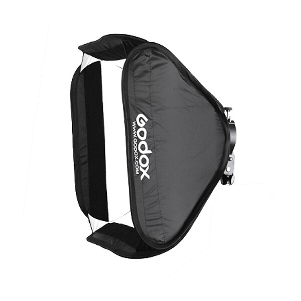 Godox 80X80cm Flash Speedlite Grid Softbox+S2 Bowens Bracket With Carry Case