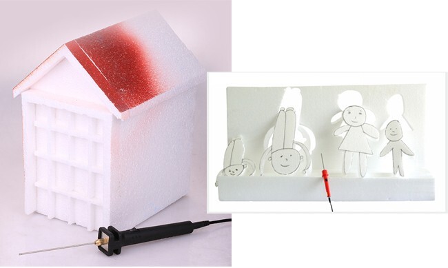 Foam Hot Cutter Acicular Replaceable Blade Tools Kit Craft Electric Styrofoam
