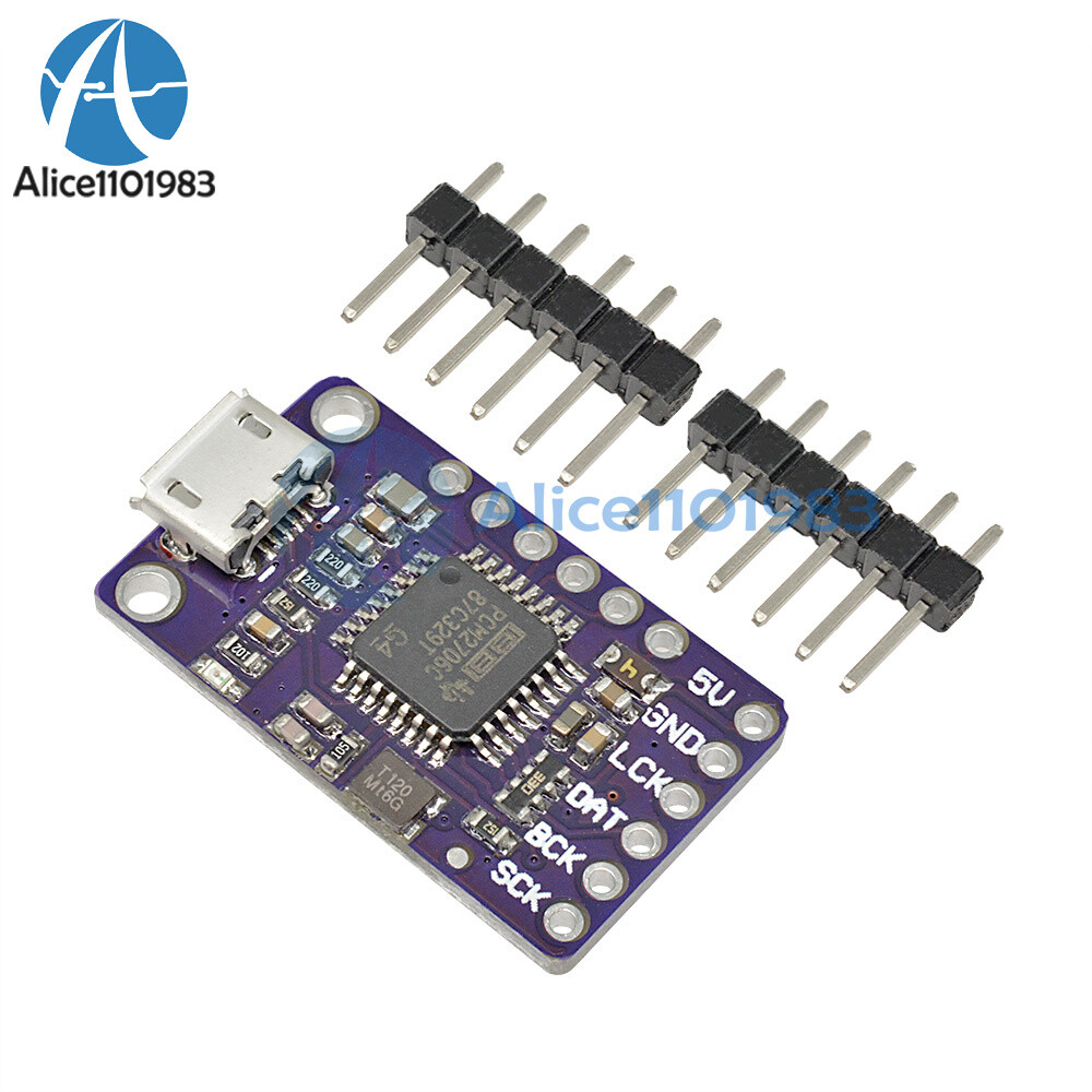 USB TO I2S IIS PCM2706 Gesture Recognition Sensor Decoder Connector Module