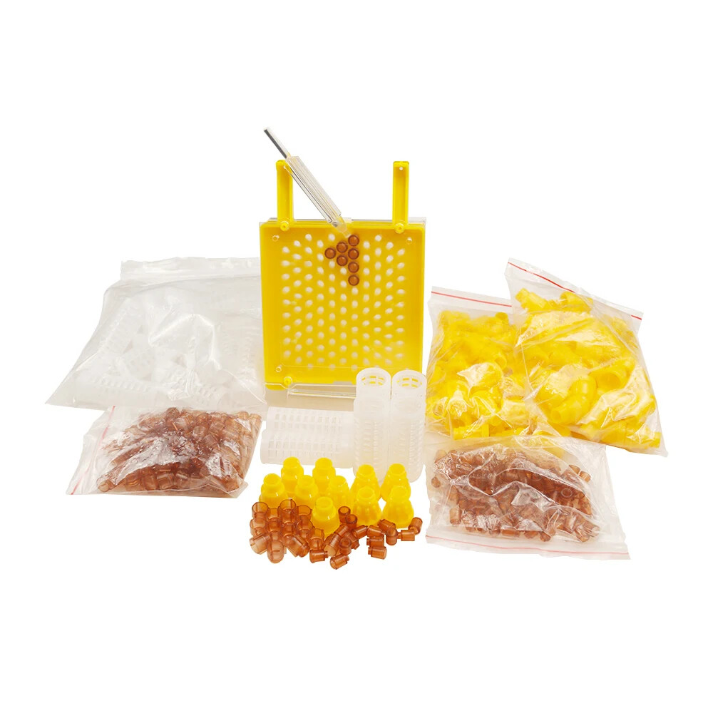 Beekeeping Queen Rearing Kit Queens Cage System For Bee Breeding Keeping Set