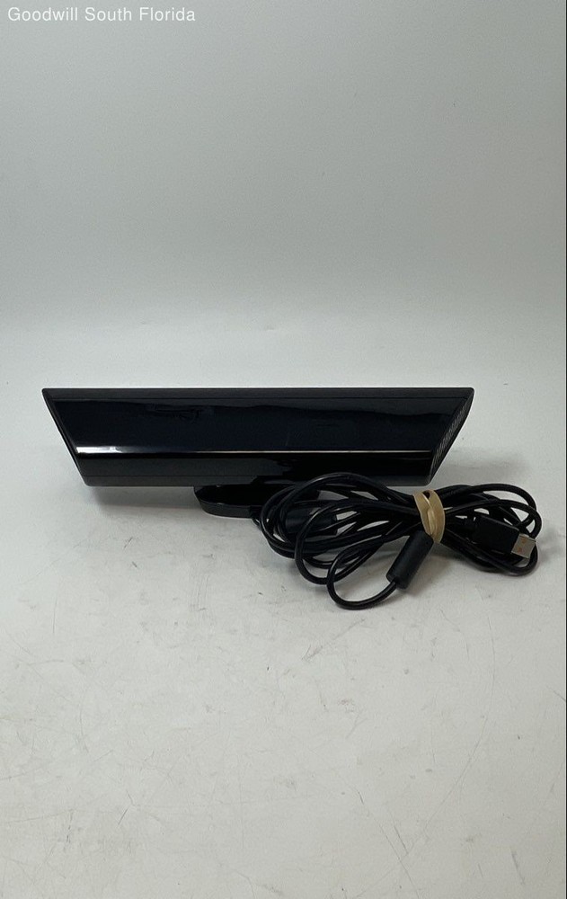 Microsoft Xbox 360 Kinect Model 1414 Black Motion Sensor Camera Not Tested