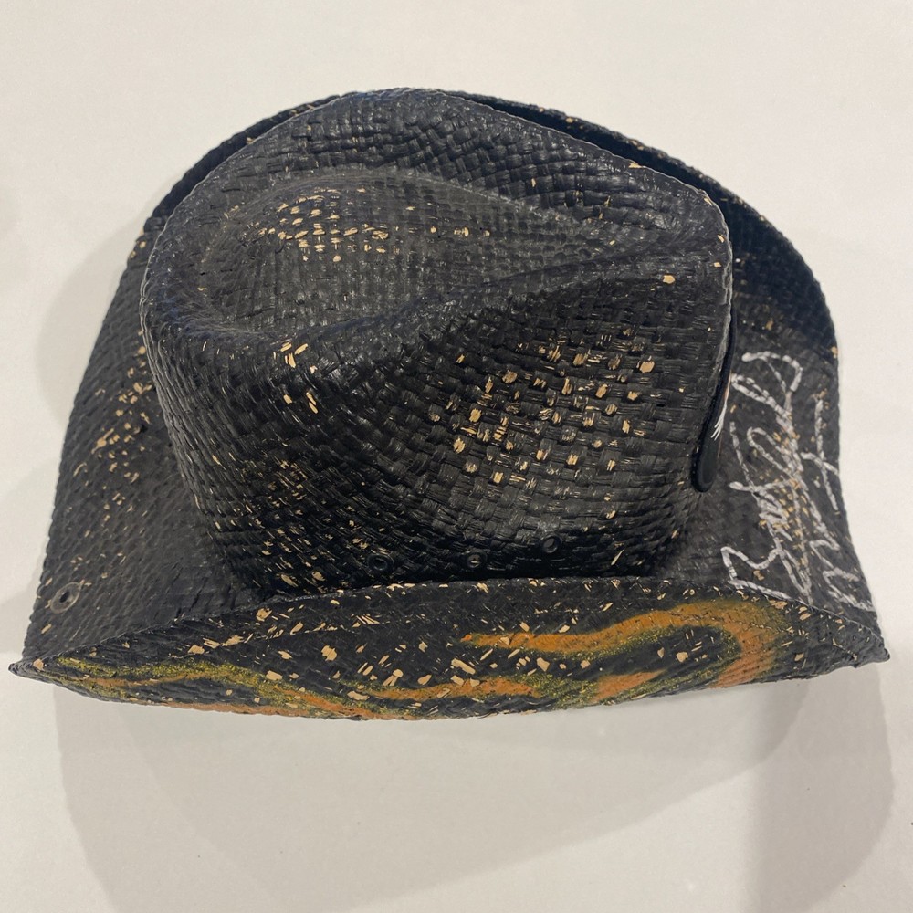 Bret Michaels Signed Peter Grimm Cowboy Hat JSA Authenticated